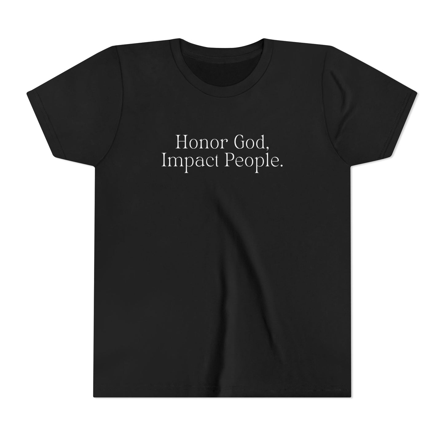 Youth - Premium T-shirt "Honor God, Impact People" - FAC Aurora