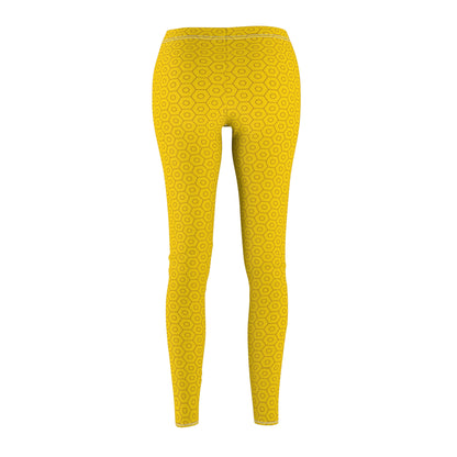 Honey Drip Leggings Yellow