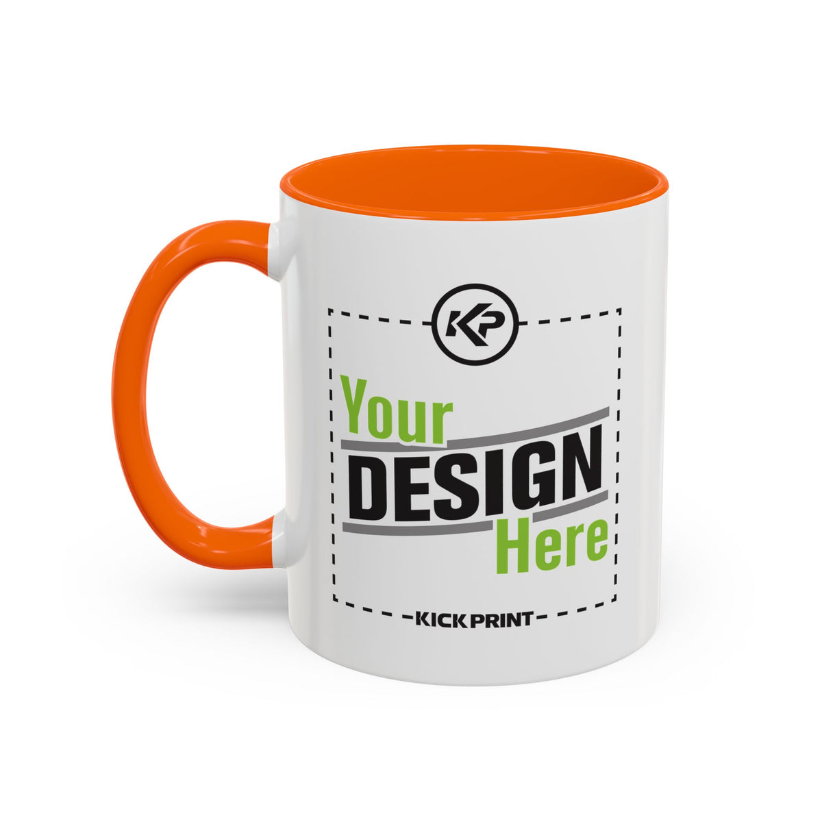 11oz Accent Mug - Kick Merch