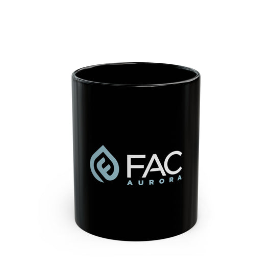 FAC Aurora Black Coffee Mug