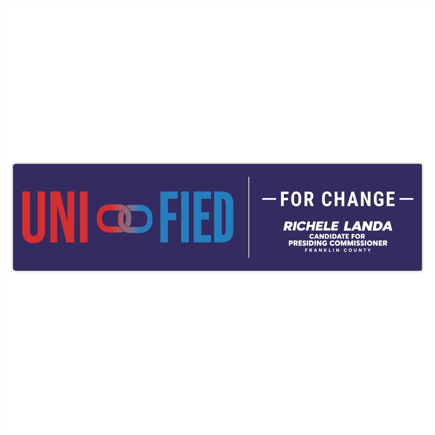Bumper Sticker - Unified for Change