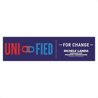 Bumper Sticker - Unified for Change