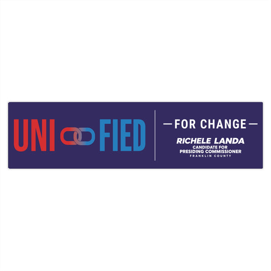 Bumper Sticker - Unified for Change