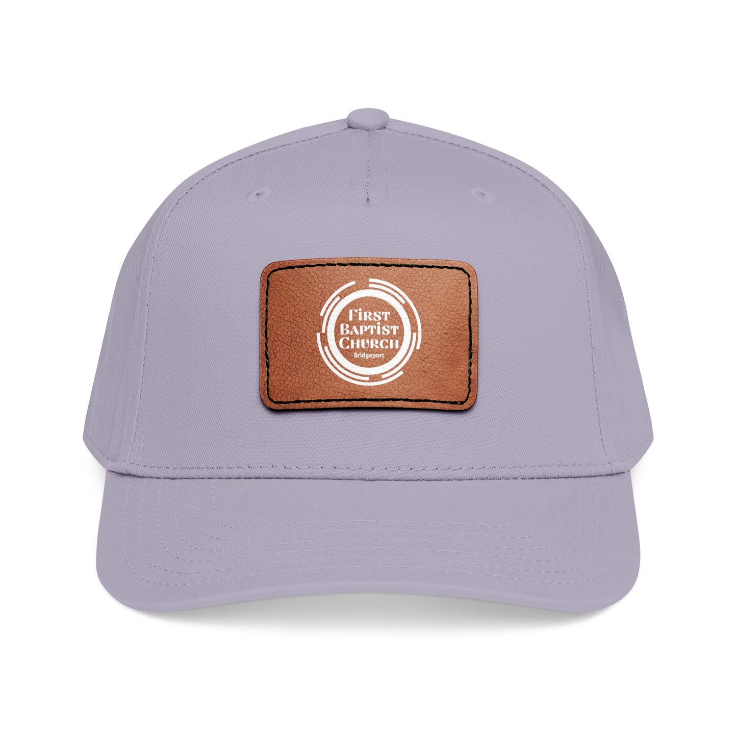 Leather Patch Baseball Cap – First Baptist Church