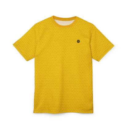 Adult Honey Drip Tee Solid Yellow