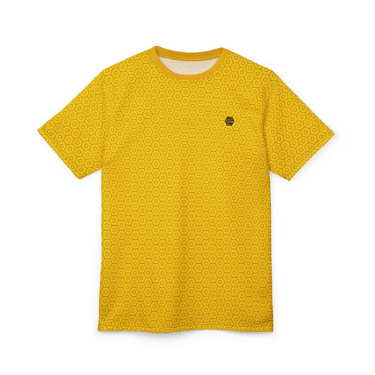 Adult Honey Drip Tee Solid Yellow
