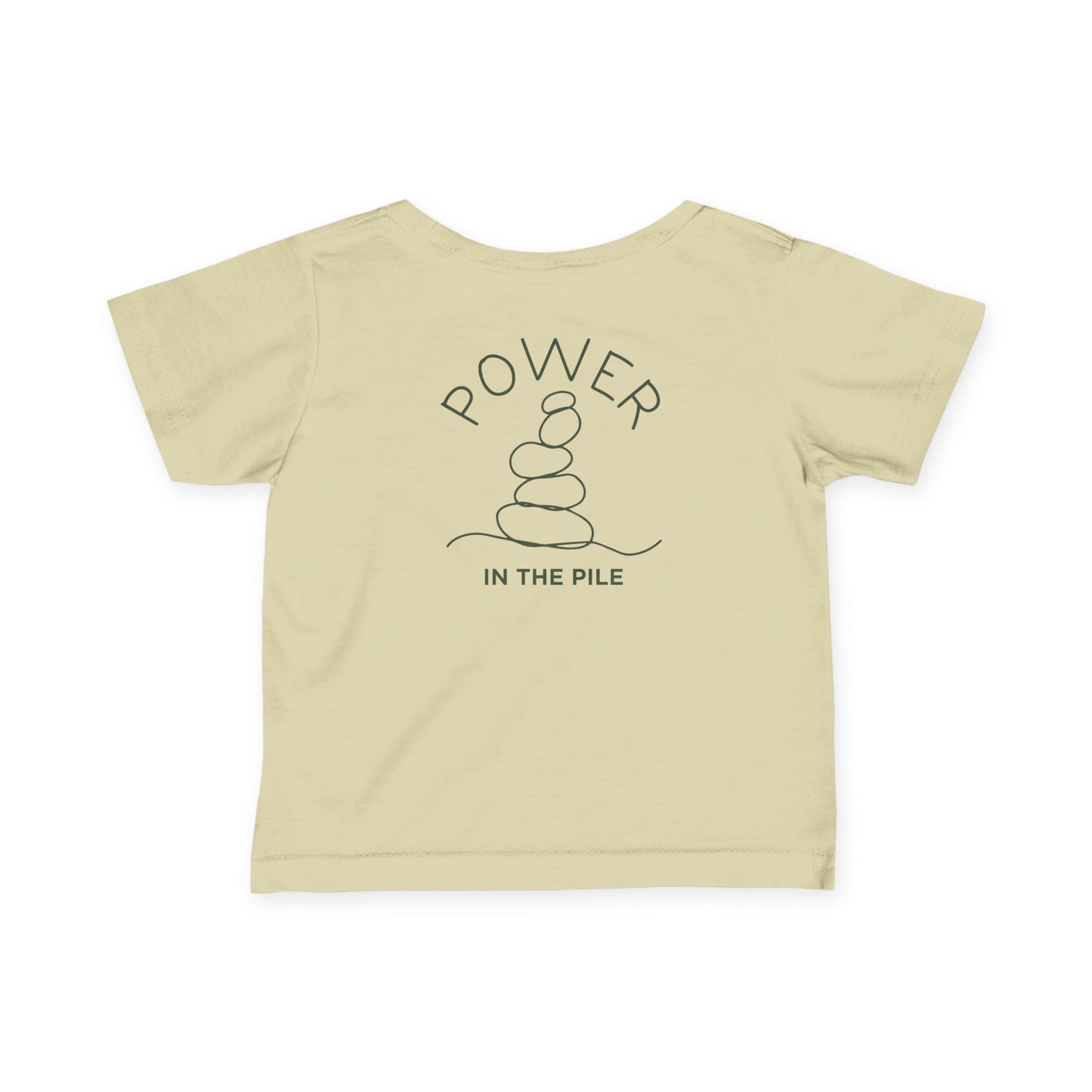 Infant Tee - Power In The Pile - BBA
