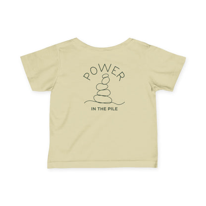 Infant Tee - Power In The Pile - BBA