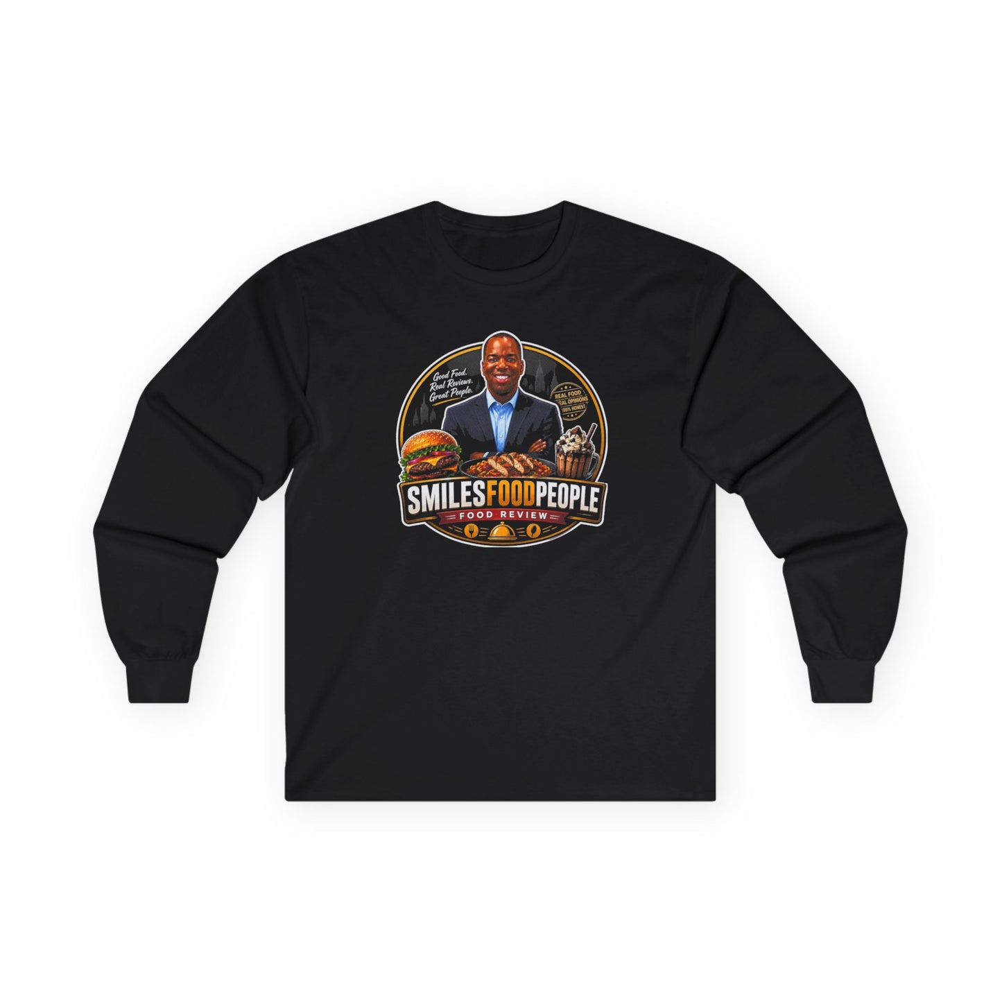 Long Sleeve Tee - Smiles Food People