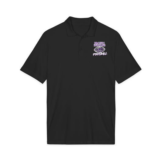 Polyester Polo Shirt - P Word Cloud Design - Friends of Pacific Football