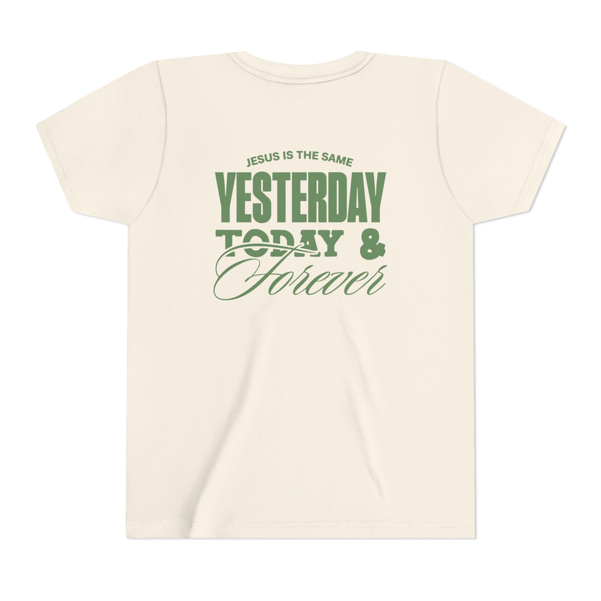 YOUTH - Basic tee - Jesus is the Same - BBA