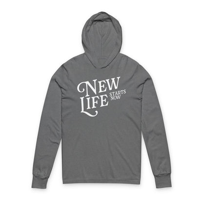 Hooded Long Sleeve Tee - New Life Terre Haute