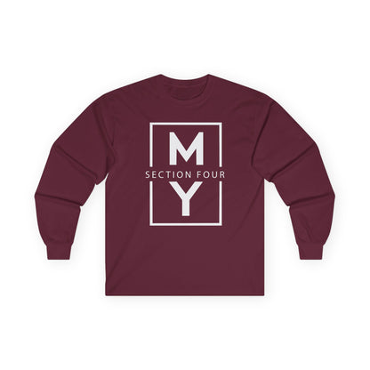 Adult - Cotton Long Sleeve Tee - MS Section 4 Youth