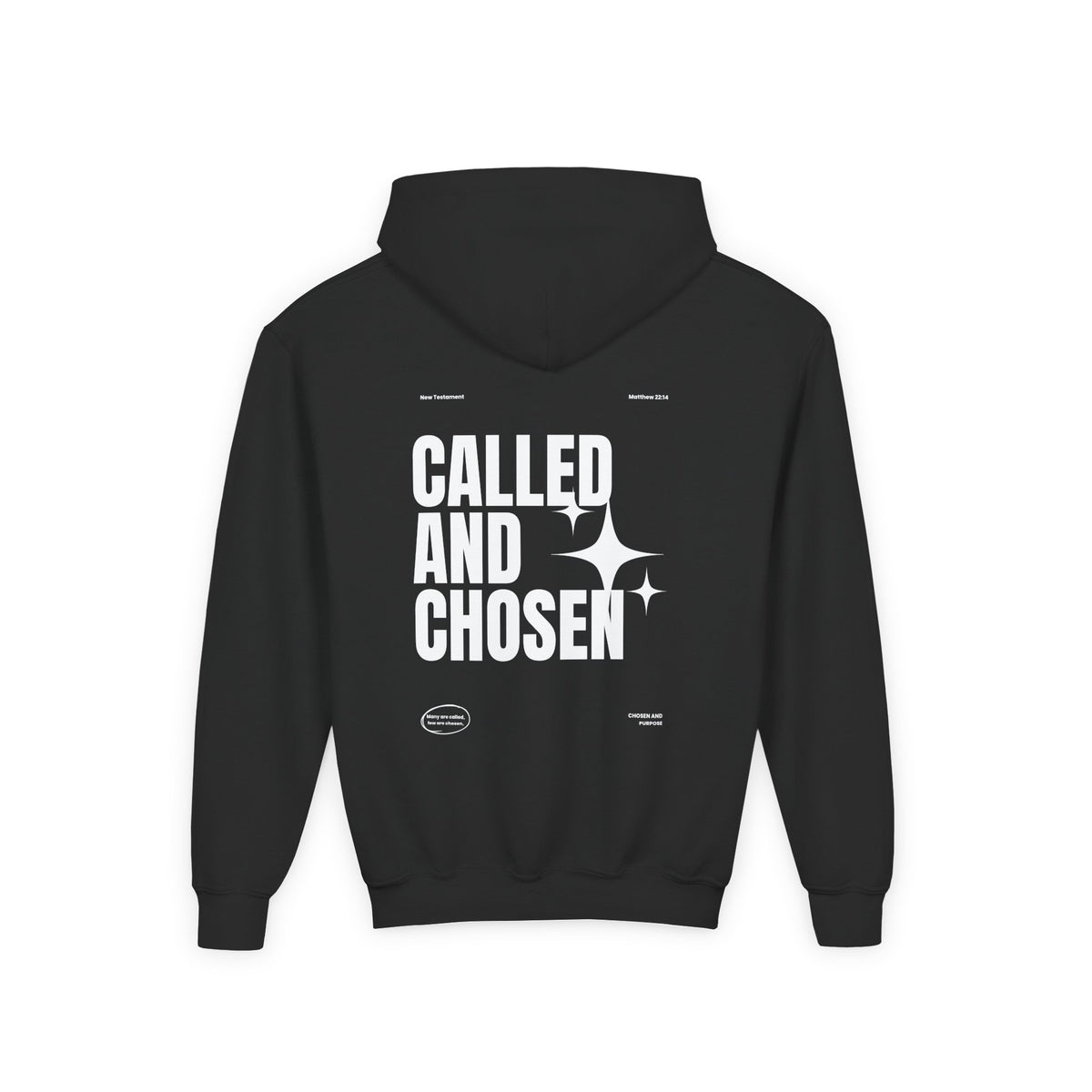 YOUTH - Basic Hoodie - Called & Chosen - BBA
