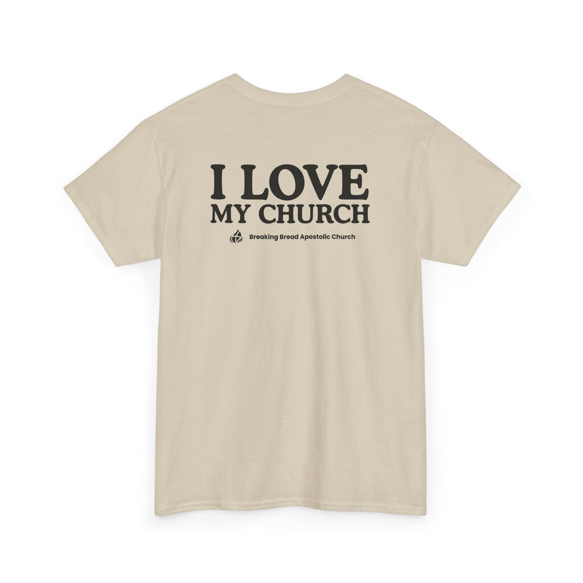 ADULT - Basic tee - I Love My Church - BBA