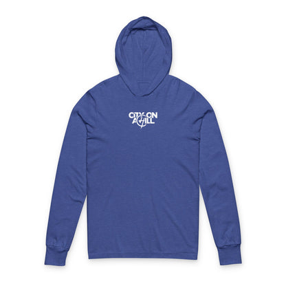 ADULT - Premium Hooded long-sleeve tee - City on a Hill