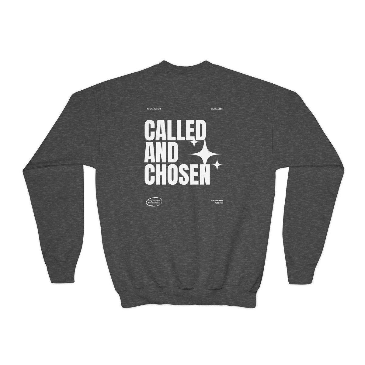 YOUTH - Basic Sweatshirt - Called & Chosen - BBA