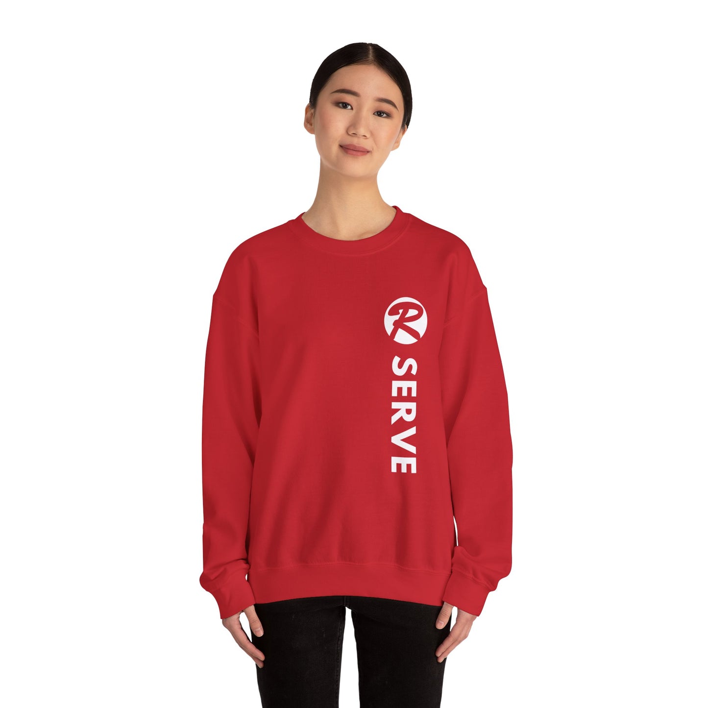 ADULT - Crewneck Sweatshirt Serve - Restoration Chapel