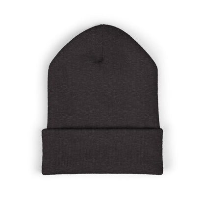Embroidered Cuffed Beanie - Man Up God's Way
