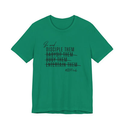 ADULT - Premium Cotton T-Shirt - Disciple Them T-Shirt