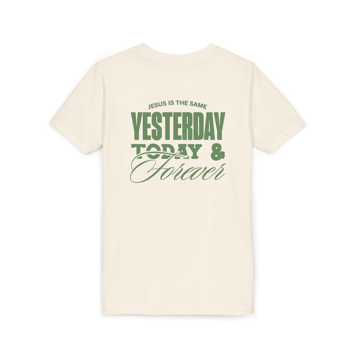 YOUTH - Basic tee - Jesus is the Same - BBA