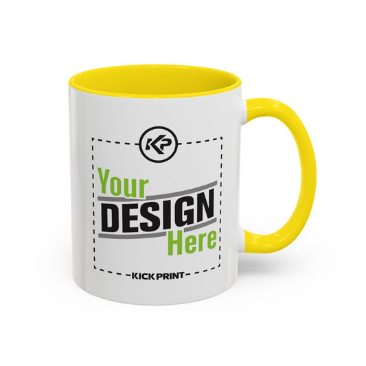 11oz Accent Mug - Kick Merch
