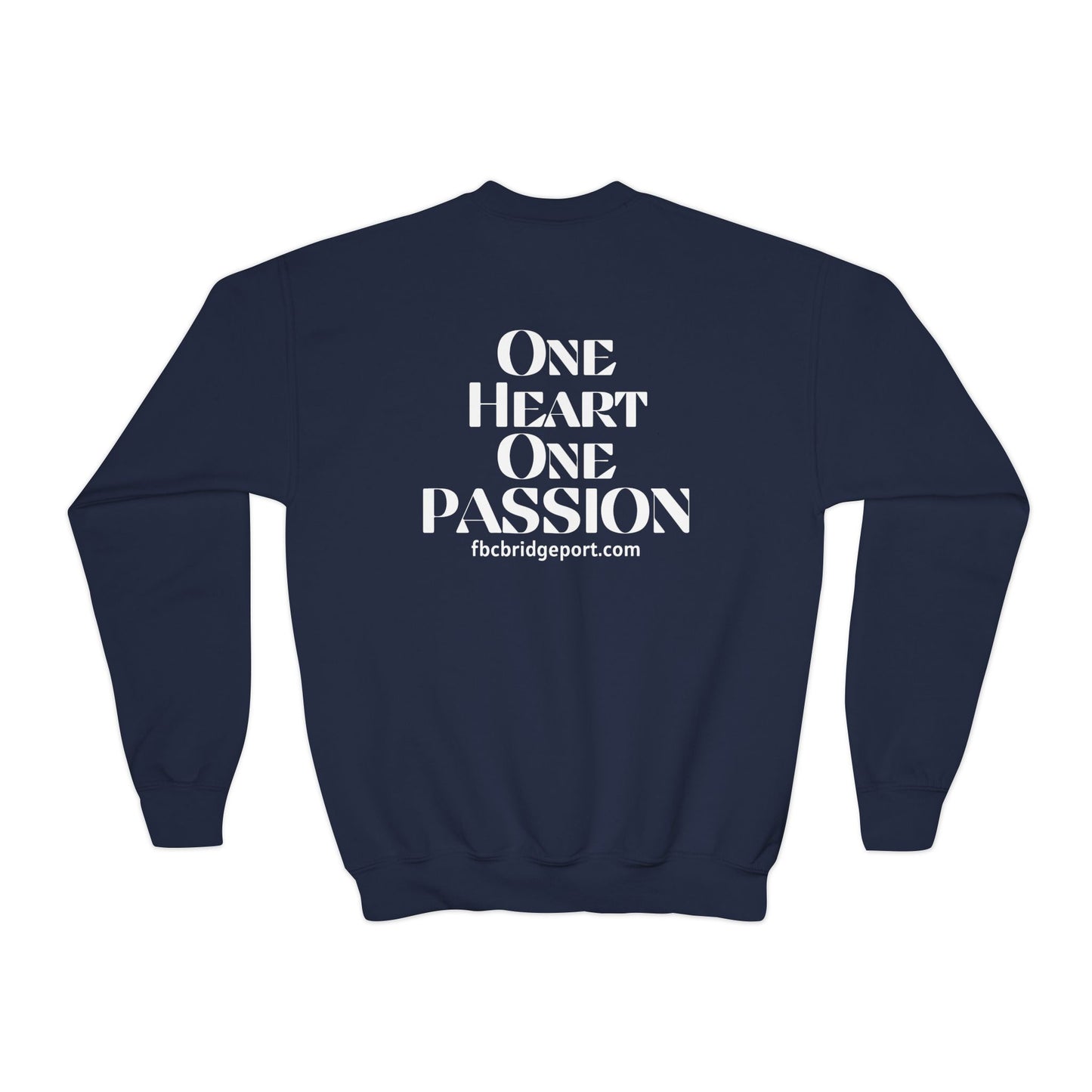 Youth - Basic Sweatshirt  - One Heart One Passion