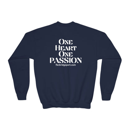 Youth - Basic Sweatshirt  - One Heart One Passion