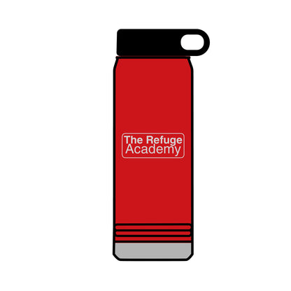 32oz Insulated Water Bottle - The Refuge Academy Logo