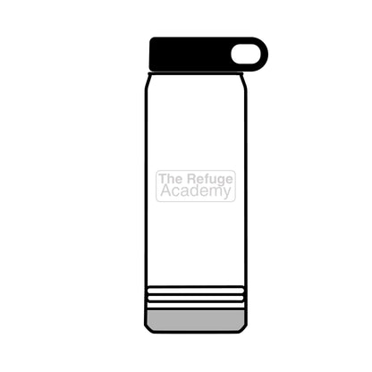 32oz Insulated Water Bottle - The Refuge Academy Logo