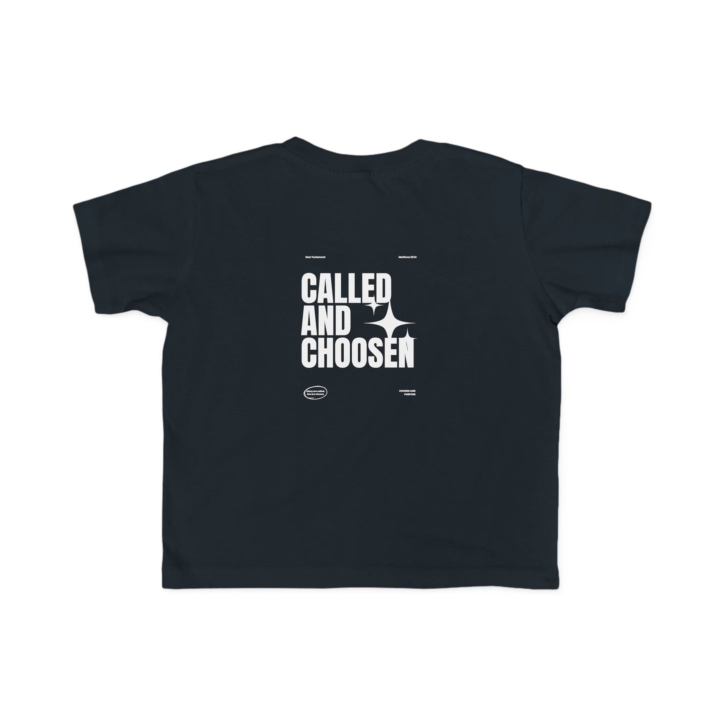 Toddlers - Basic tee - Called & Chosen - BBA