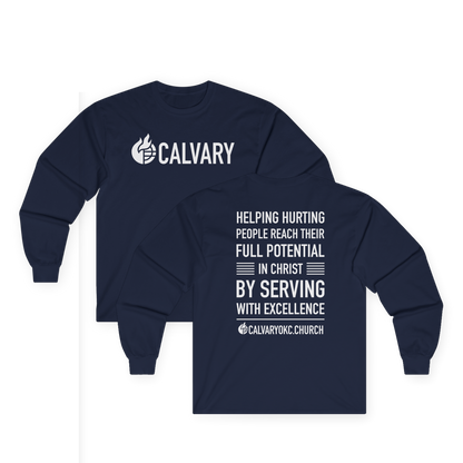ADULT - Long Sleeve Tee - Calvary Church