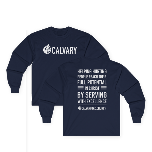 ADULT - Long Sleeve Tee - Calvary Church