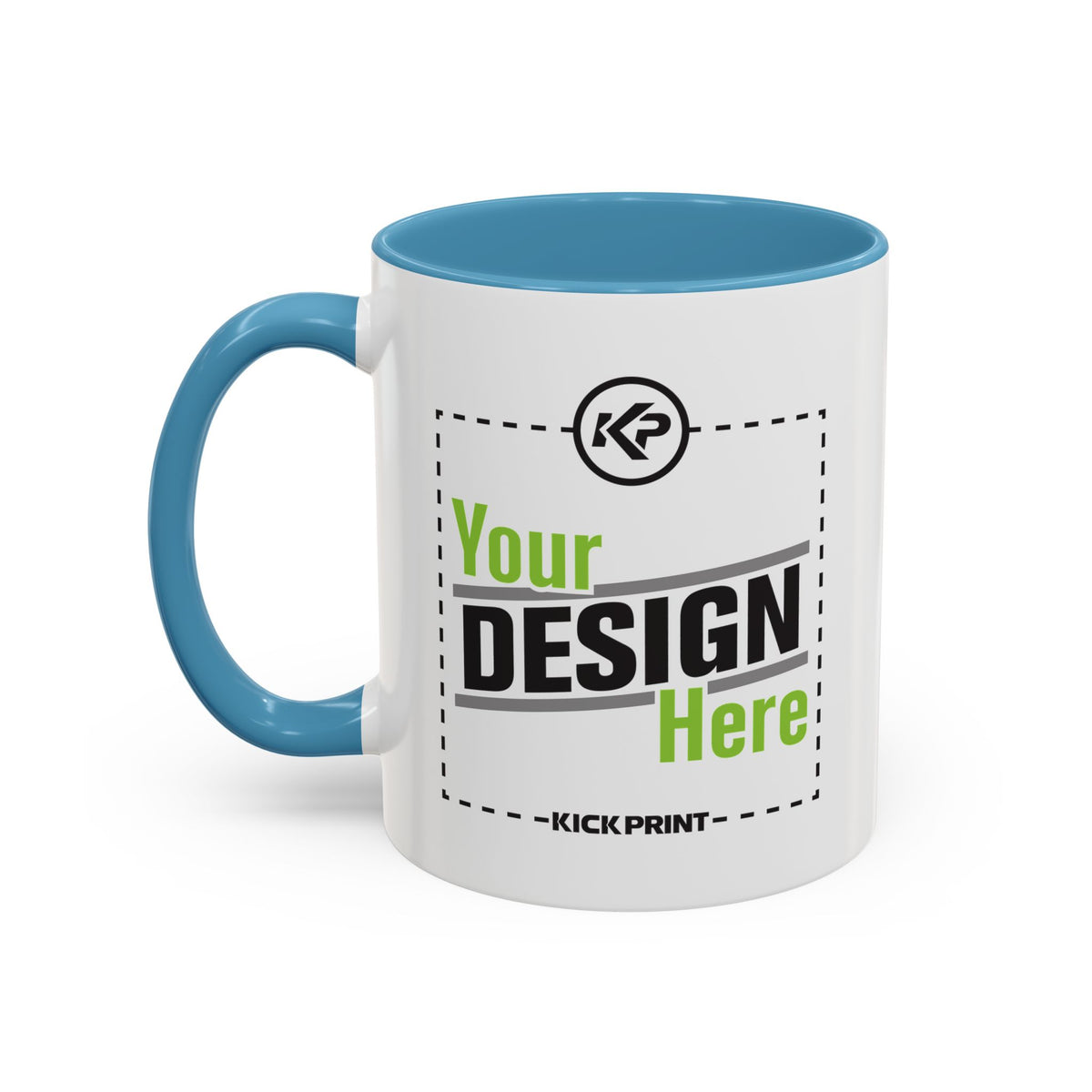 11oz Accent Mug - Kick Merch