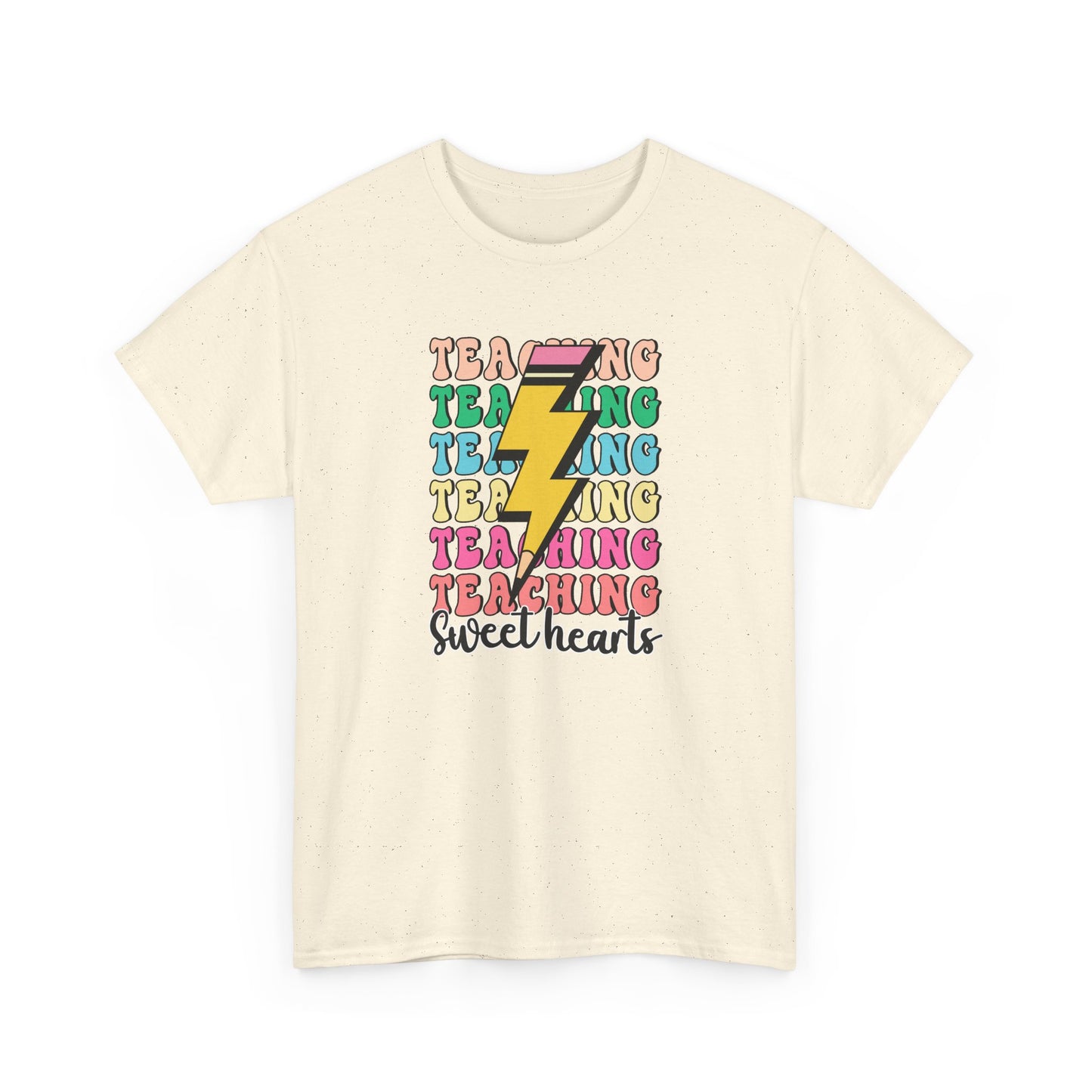Teaching Sweetheart T-Shirt - Retro Lightning Teacher Gift