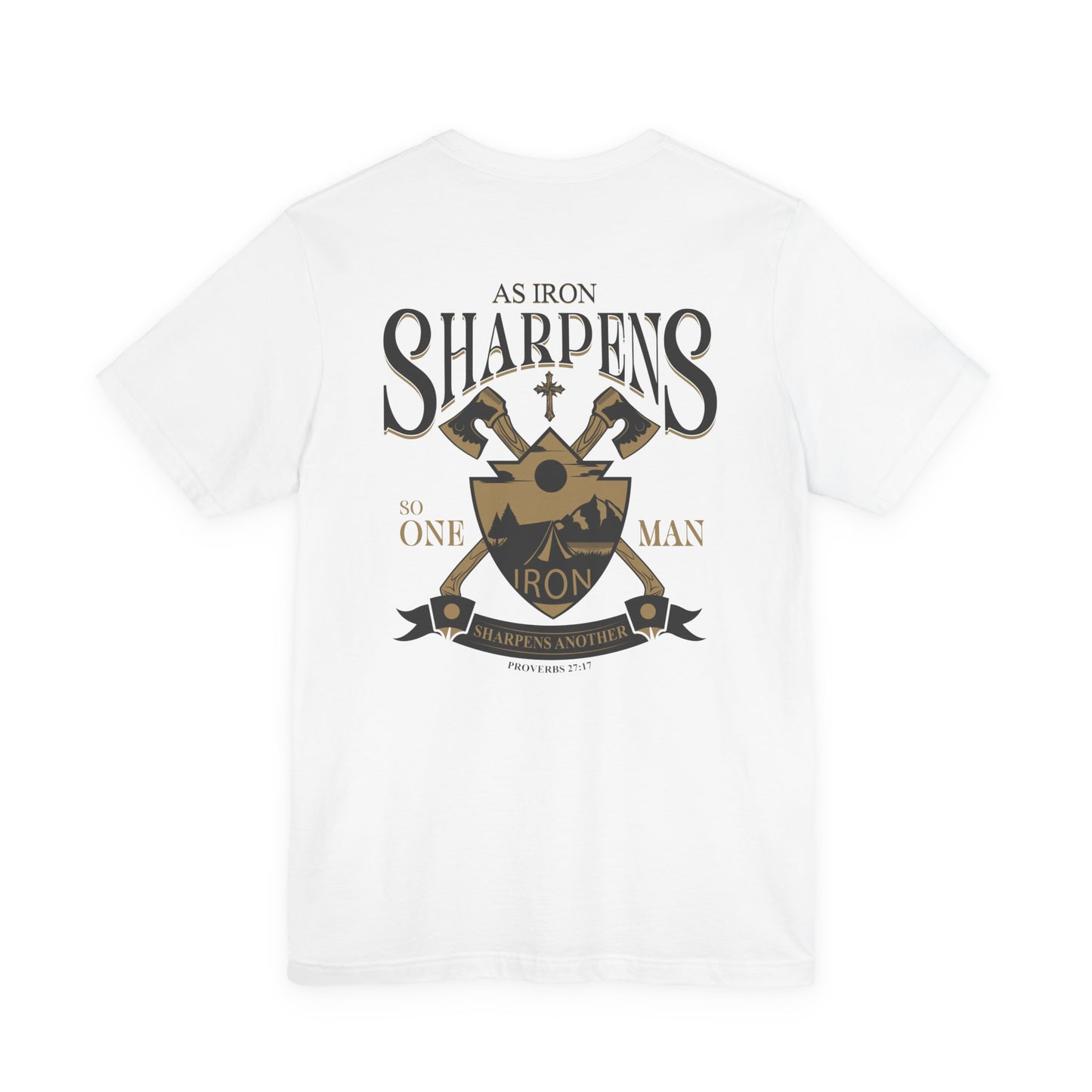 Premium Cotton T-Shirt - Man Up God's Way