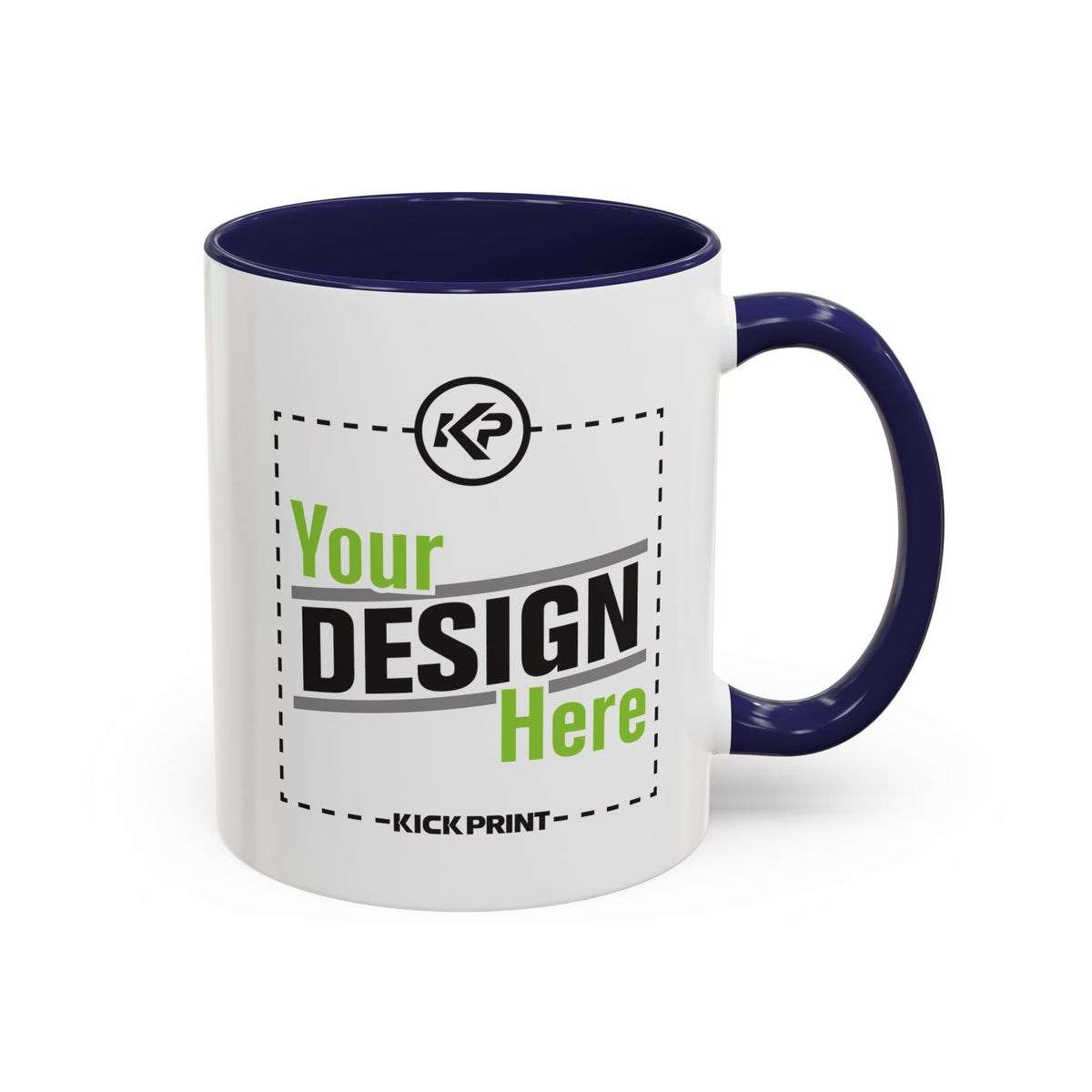 11oz Accent Mug - Kick Merch