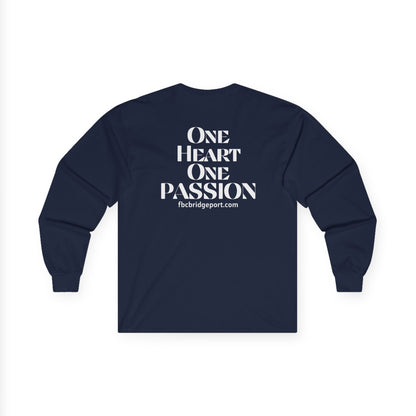 Adult - Basic Long Sleeve Tee - One Heart One Passion