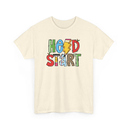 Head Start Colorblock T-Shirt- Fun School Staff Gift