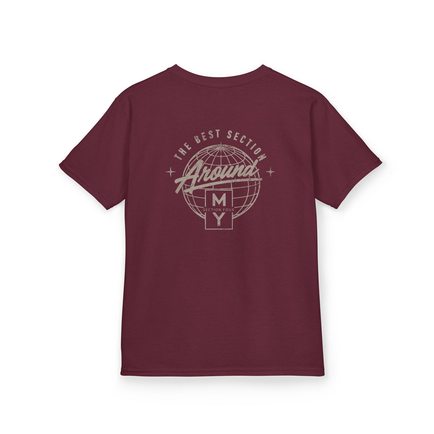 Youth -  Around Best Section Basic T-Shirt - MS Section 4 Youth