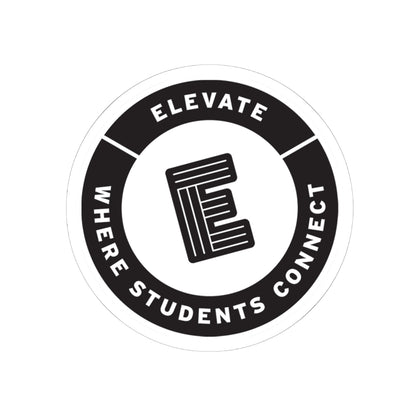 Kiss-Cut Sticker - Elevate Where Student Connects