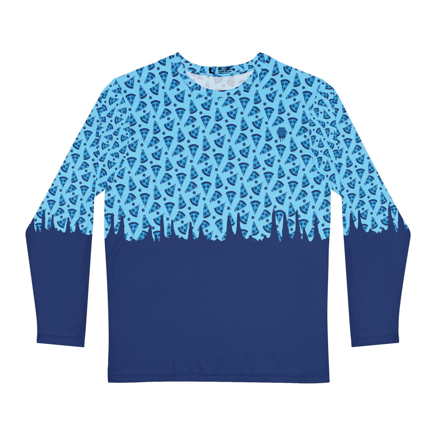 Adult Frozen Pizza Drip Long Sleeve Shirt