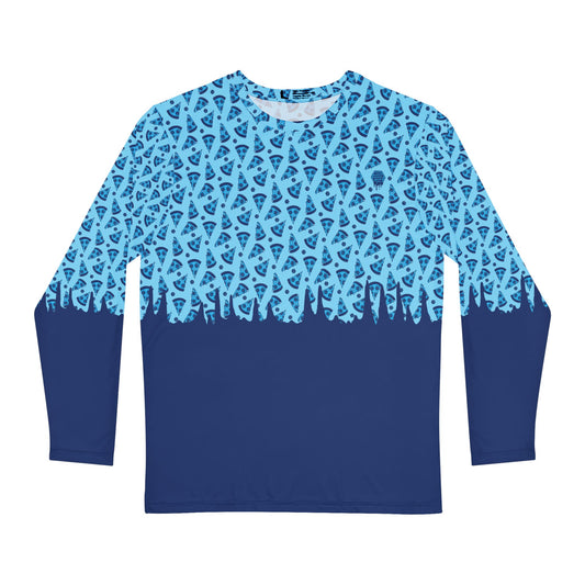 Adult Frozen Pizza Drip Long Sleeve Shirt