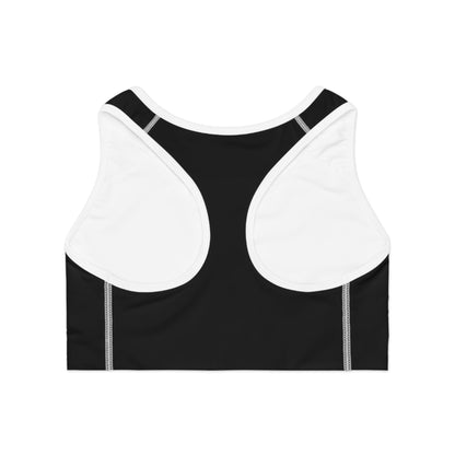 Black Weightlifting Sports Bra - Body Catcher