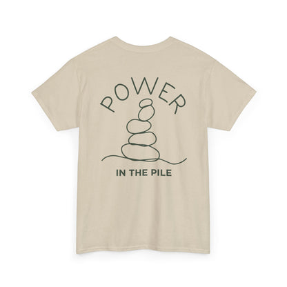 ADULT - Basic tee - Power in the Piles - BBA