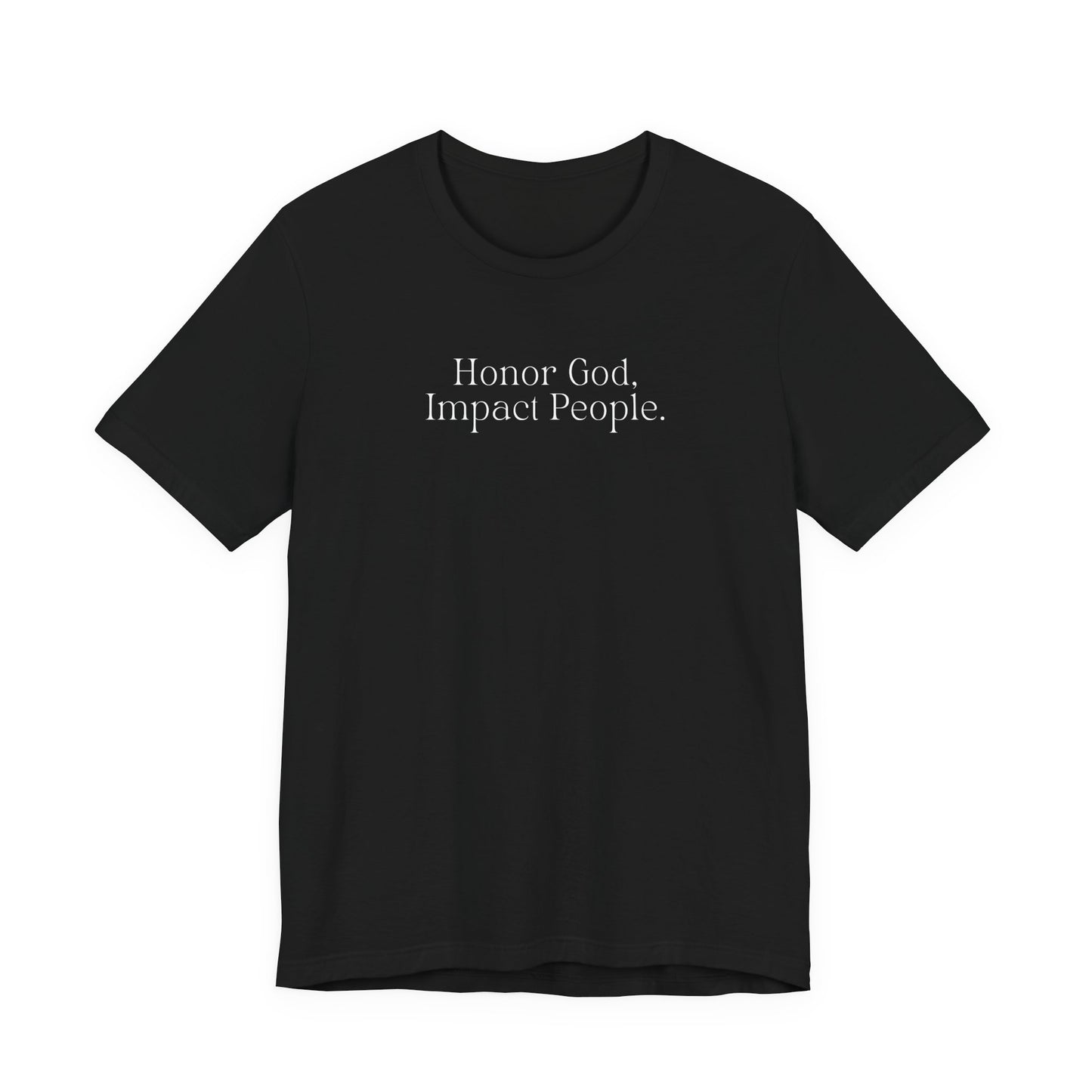 Adult - Premium T-Shirt “Honor God, Impact People” -  FAC Aurora