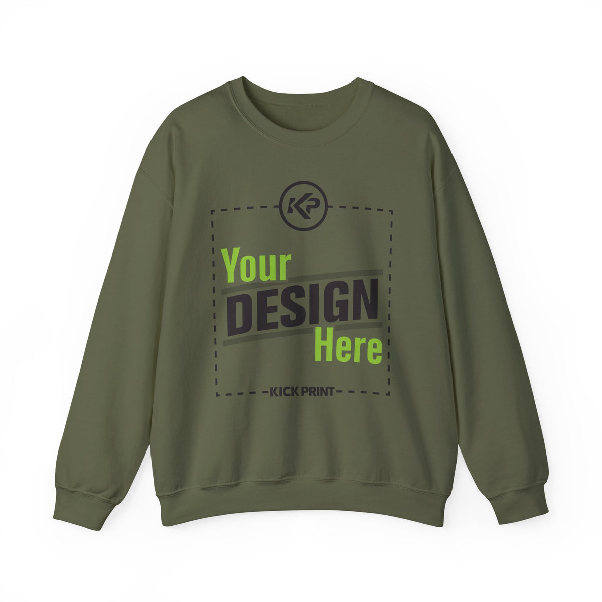 Adult - Basic Crewneck Pullover Sweatshirt