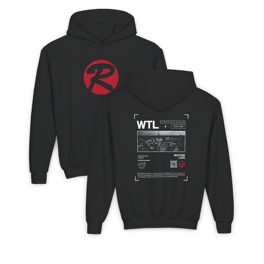 YOUTH - Basic Hoodie WTL - Restoration Chapel