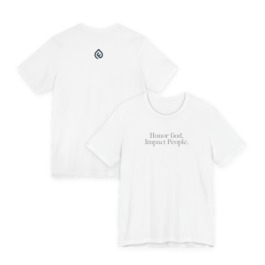 Adult - Premium T-Shirt “Honor God, Impact People” -  FAC Aurora