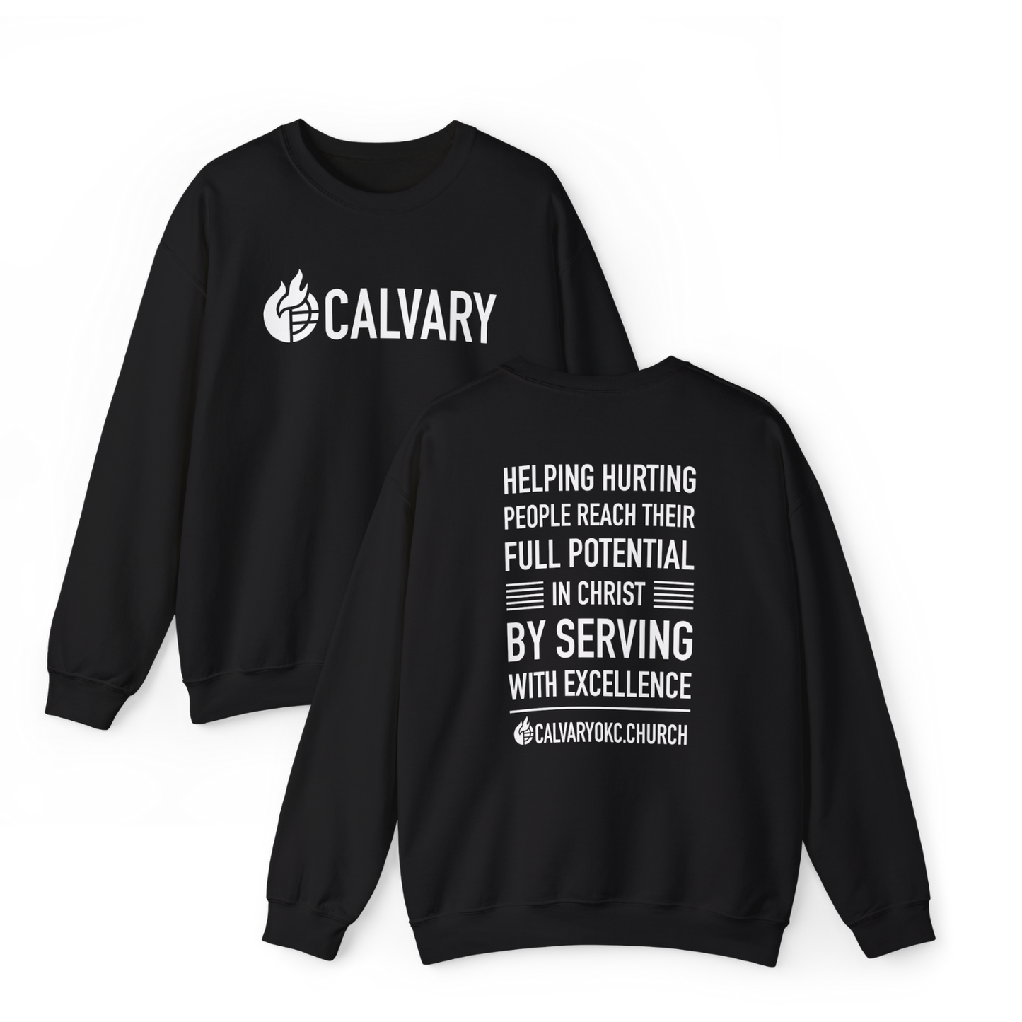 ADULT - Basic Sweatshirt - Calvary Church